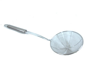 Small Stainless Steel Spider Strainer Skimmer Ladle