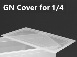 Cover for Gastronorm Plastic Storage Container 1/4