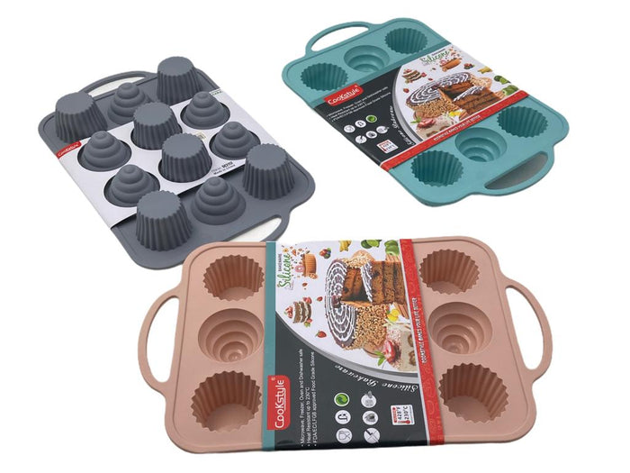 12 Cup Silicone Muffin Mold