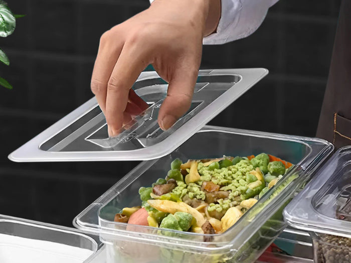 Gastronorm Polycarbonate Container Cover 1/4