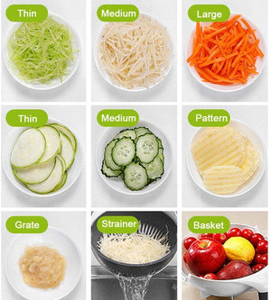 7 in 1 Grater and Strainer Set - HouzeCart