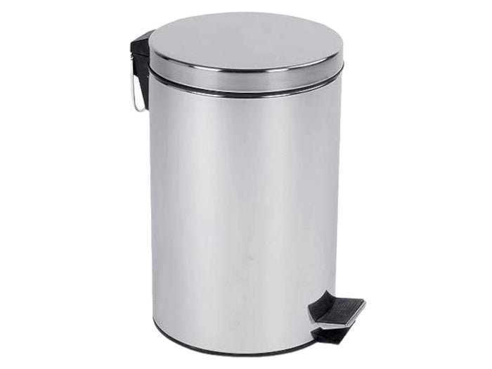 Stainless Steel Dustbin with pedal 12 lt