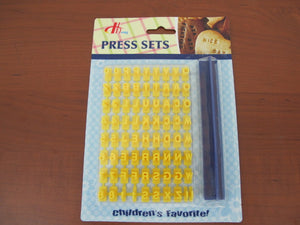 Alphabet Printing Stamp for Cookies - HouzeCart
