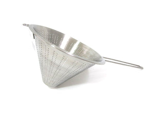 Stainless Steel conical punching strainer; 24 cm - HouzeCart