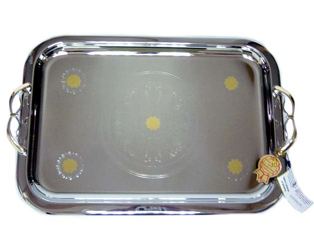 Large Stainless Steel Tray; 0431114 XL
