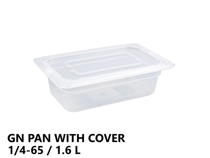 Gastronorm Plastic Storage Container 1/4 65 mm - 1.6L