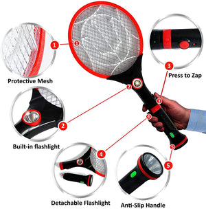 2 in 1 Electric Bug Zapper and Flashlight - HouzeCart