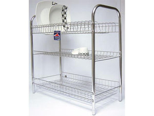 3 levels stainless steel dish rack - HouzeCart