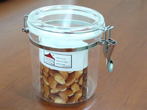 Round Acrylic Jar; 1 lt - HouzeCart