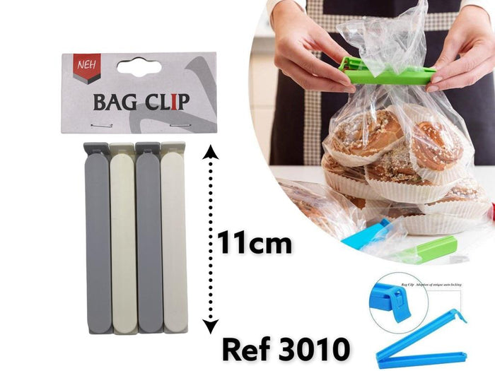Plastic Bag Clip X4
