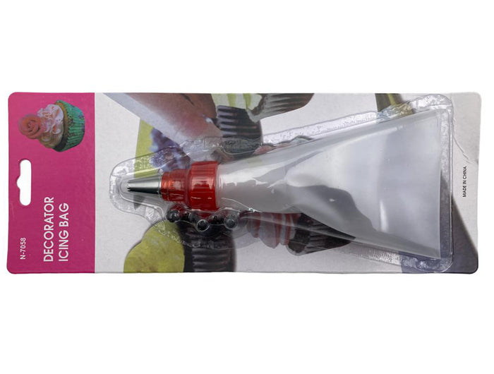 Decorating Icing Bag with 4 SS Nozzles
