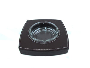 Square Leather Ash Tray