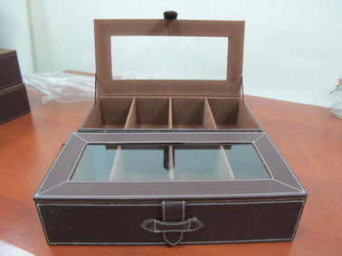 Leather Tea Box