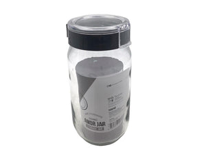 Glass Jar with Hanging Cover 1000ml - HouzeCart