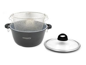 DOSTHOFF INDUCTION MASTER DEEP FRYER BLACK 28 CM 6.4 L - HouzeCart