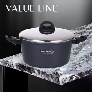 Dosthoff Value Line Casserole 20 cm w SS Cover