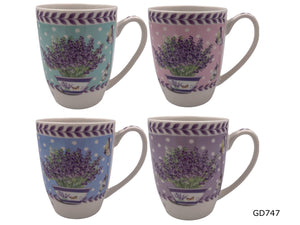 Lavender Porcelain Mug - HouzeCart