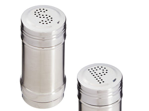Stainless Steel Salt or Pepper Shaker Small 7.5 cm