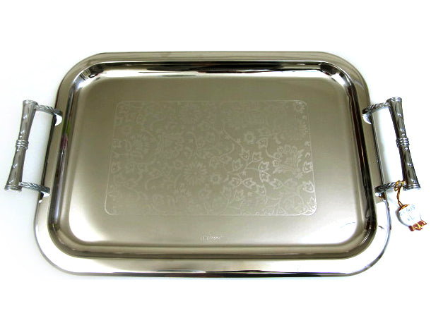 Medium Stainless Serving Tray; 455 L
