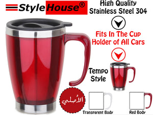 Colored Stainless Steel Travel Mug - HouzeCart
