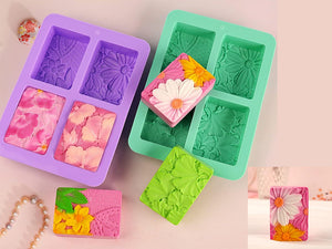 Flower soap outlet molds