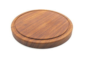 Round Display Board with Wooden Finish - HouzeCart