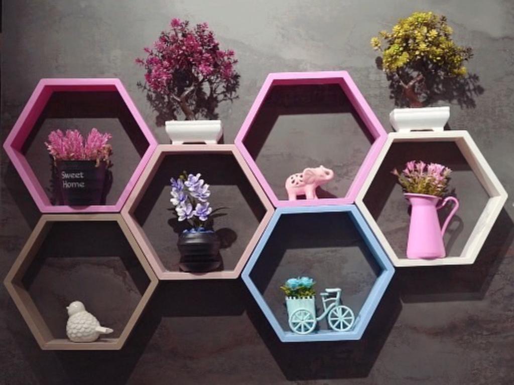 Colorful Honeycomb Frame Rack – HouzeCart