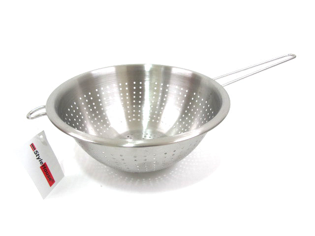 Stainless Steel punching strainer; 22 cm