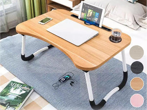 Folding Computer Desk 60x40 cm - HouzeCart