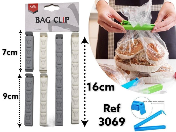 Plastic Bag Clip Bowtie designs X6