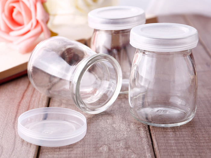 Small Glass Jar X3