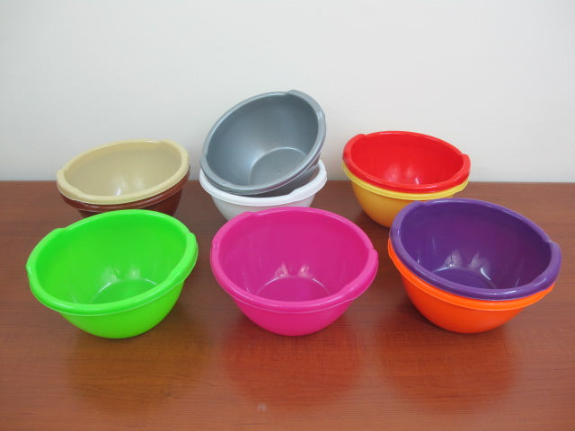 Medium Plastic Colorful Bowl