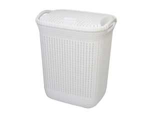 Knit Design Laundry Basket
