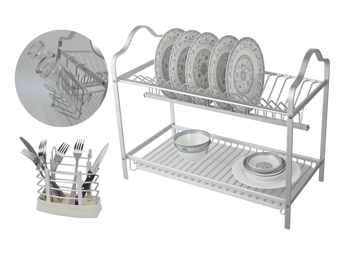 Level Aluminium Dish Rack – HouzeCart - Main Image