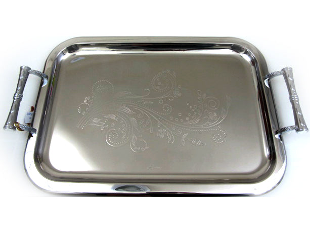 Large Stainless Steel Tray; 123886 XL