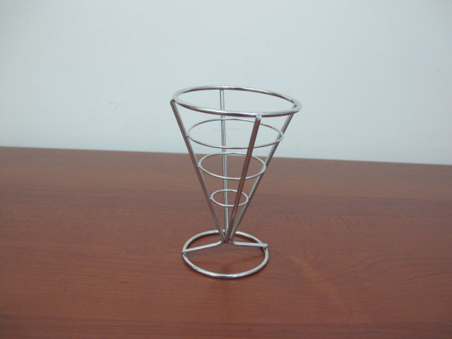 Cone Shaped French Fries Stainelss Steel Stand