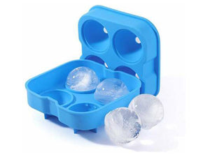 silicone ice sphere molds 4 balls