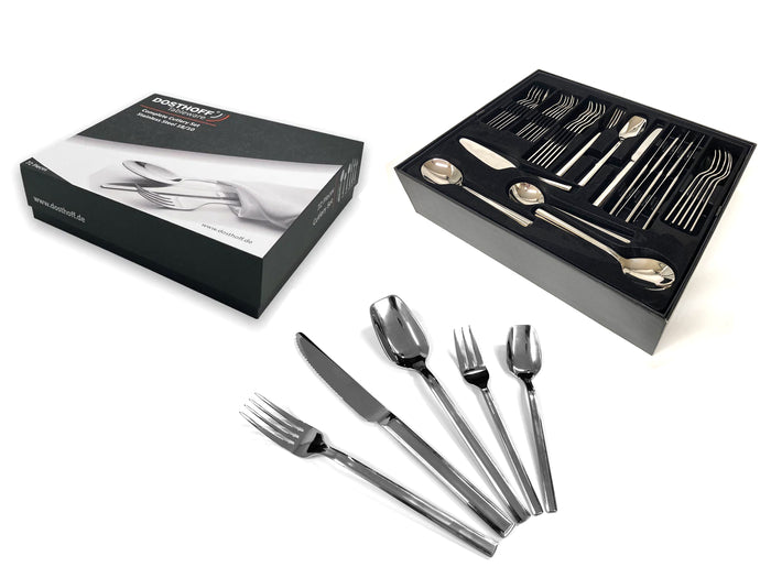 Dosthoff 72 pieces "Cube" Cutlery Set SS 18-10