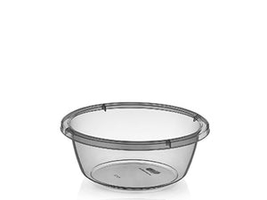 1 lt Transparent Round Basin X2 - HouzeCart