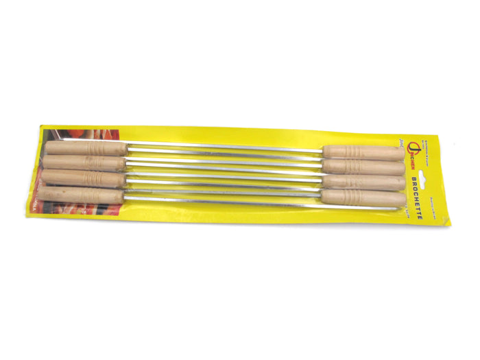 BBQ Skewers with wooden handle; 8 pcs