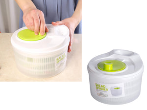 Salad Spinner 3L with Straight Sides