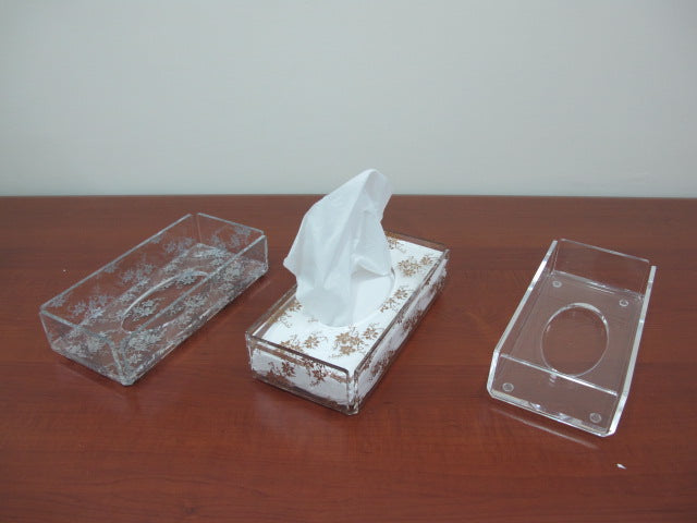 Acrylic Tissue Box with Removable cover- TK04