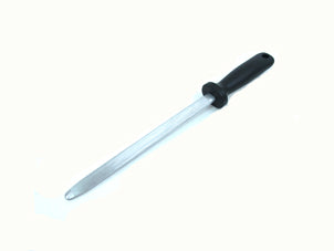 Small oval knife sharpening rod
