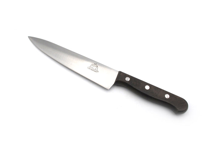 Chef Knife with Wooden Handle; 20cm