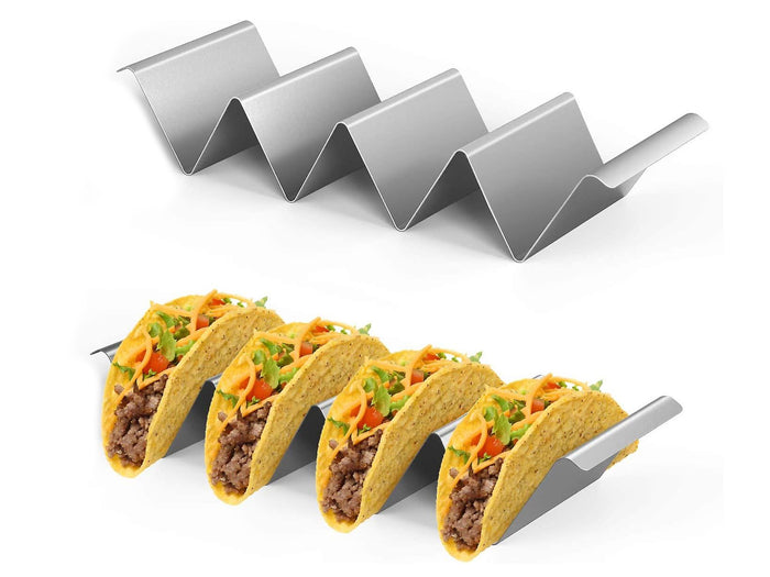 Stainless Steel Taco Holder for 4 Tacos