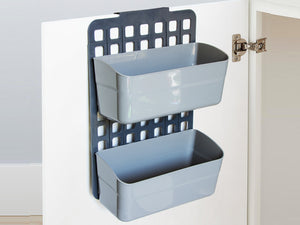 Adjustable Hanging Organiser 2 baskets - HouzeCart