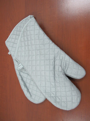 Insulated Grey Oven Gloves 30 cm