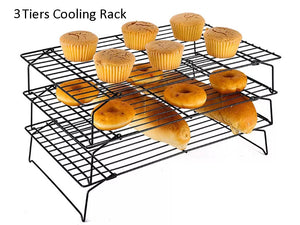 3 Tiers Cooling Rack 41x26x5.5 cm - HouzeCart