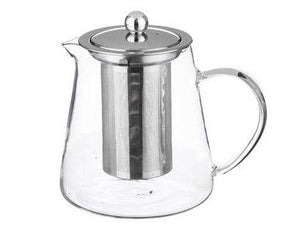 Borosilicate Glass Tea Kettle with SS infuser 950 ml - HouzeCart