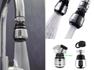 Kitchen Chrome Faucet Filter Foamer and Shower